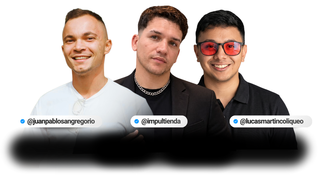 Juampi, Jona y Lucas